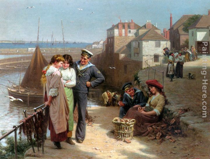 Edwin Thomas Roberts Naval Manoeuvres